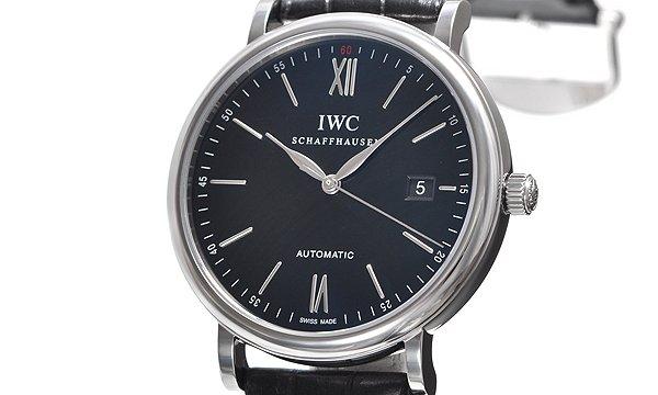 IWC ポートフィノ IW356502 ステンレス ブラック 40.0mm